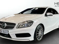 Svart Begagnad 2014 Mercedes A180 AMG line Halvkombi | 129 900 kr (Marknadspris)