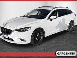 Vit Begagnad 2015 Mazda 6 Kombi | 104 500 kr (Bra pris)