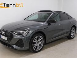 Grå Begagnad 2021 Audi e-tron Sportback S-Line SUV | 489 900 kr (Bra pris)