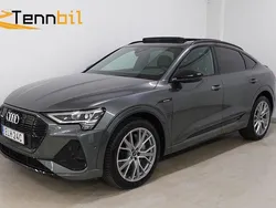Grå Begagnad 2021 Audi e-tron Sportback S-Line SUV | 509 900 kr (Bra pris)