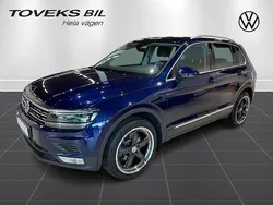 Mörkblå (atlantik blue metallic) Begagnad 2016 VW Tiguan Comfortline SUV | 189 900 kr (Bra pris)