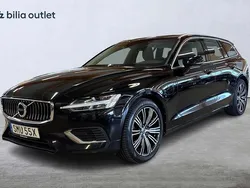 Svart Begagnad 2021 Volvo V60 Inscription Kombi | 264 900 kr (Superpris)