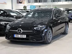 Svart Begagnad 2021 Mercedes C300e AMG Kombi | 419 900 kr (Marknadspris)