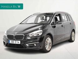 Svart Begagnad 2015 BMW 218 Gran Tourer Luxury Line Minibuss | 169 900 kr (Lite dyr)