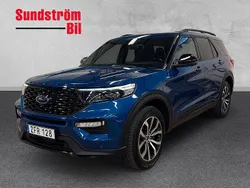 Blå Begagnad 2021 Ford Explorer ST-Line SUV | 499 900 kr (Marknadspris)