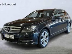 Svart Begagnad 2012 Mercedes C200 Kombi | 109 900 kr (Marknadspris)