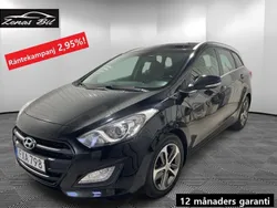 Svart Begagnad 2015 Hyundai i30 Comfort Kombi | 79 900 kr (Marknadspris)