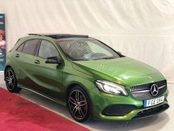 Grön Begagnad 2017 Mercedes A180 AMG Halvkombi | 170 000 kr (Lite dyr)