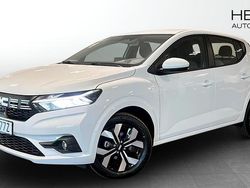 Vit (white) Ny 2025 Dacia Sandero Expression Halvkombi | 219 900 kr (Marknadspris)