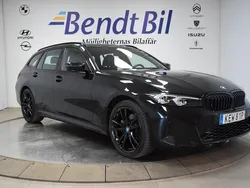 Svart Begagnad 2022 BMW 330e M Sport Kombi | 399 500 kr (Dyr)