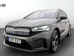 Grå Begagnad 2023 Skoda Enyaq iV SportLine SUV | 484 900 kr (Marknadspris)