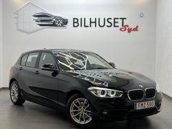 Svart Begagnad 2017 BMW 118 Advantage Halvkombi | 138 500 kr (Bra pris)