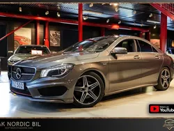 Mörkgrå Begagnad 2014 Mercedes CLA250 AMG Sedan | 199 000 kr (Marknadspris)