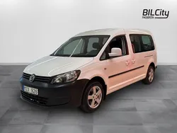 Vit Begagnad 2012 VW Caddy Maxi Minibuss | 94 900 kr (Dyr)