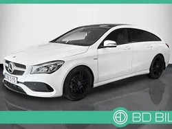 Vit Begagnad 2017 Mercedes CLA180 Shooting Brake AMG Kombi | 209 900 kr (Marknadspris)