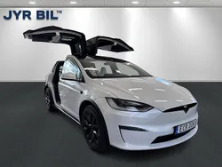 Vit Begagnad 2022 Tesla Model X Plaid SUV | 879 000 kr (Lite dyr)