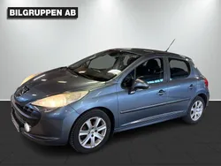 Mörkgrå (grå) Begagnad 2007 Peugeot 207 Sport Halvkombi | 34 900 kr (Marknadspris)