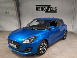 Blå (blå metallic) Begagnad 2017 Suzuki Swift Halvkombi | 109 000 kr (Dyr)