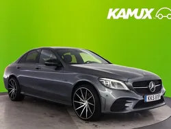 Grå Begagnad 2021 Mercedes C300e AMG Sedan | 339 800 kr (Marknadspris)