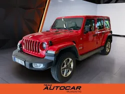 Röd Begagnad 2019 Jeep Wrangler Unlimited Sahara SUV | 459 900 kr (Superpris)