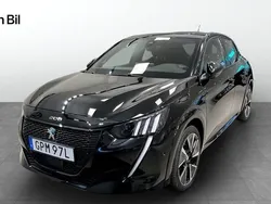 Svart Begagnad 2021 Peugeot e-208 Halvkombi | 189 900 kr (Lite dyr)