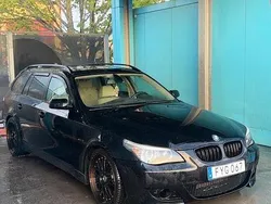 Svart Begagnad 2008 BMW 520 Kombi | 40 000 kr (Marknadspris)