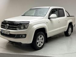 Vit Begagnad 2016 VW Amarok Highline Pickup | 153 000 kr (Superpris)