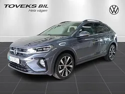 Svart Ny 2025 VW Taigo R-line SUV | 325 800 kr (Marknadspris)