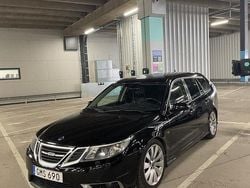 Svart Begagnad 2008 Saab 9-3 Aero Kombi | 88 000 kr (Marknadspris)