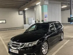 Svart Begagnad 2008 Saab 9-3 Aero Kombi | 99 000 kr