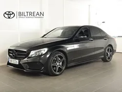 Svart Begagnad 2015 Mercedes C220 AMG Sedan | 204 900 kr (Marknadspris)
