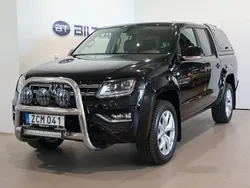Svart (deep black pärleffekt) Begagnad 2018 VW Amarok Highline Pickup | 269 900 kr (Superpris)