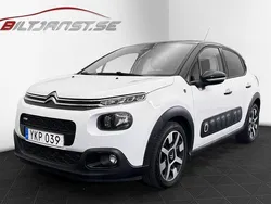 Vit Begagnad 2017 Citroën C3 Halvkombi | 99 900 kr (Marknadspris)