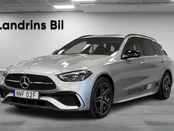 Silver (hightech silver) Begagnad 2023 Mercedes C300e AMG Kombi | 499 000 kr (Marknadspris)