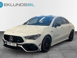 Vit Begagnad 2021 Mercedes CLA45 AMG AMG Sportkupé | 489 900 kr (Bra pris)