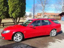 Röd Begagnad 2008 Saab 9-5 Linear Kombi | 28 000 kr (Dyr)