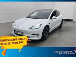 Vit Begagnad 2021 Tesla Model 3 Long Range AWD Sedan | 299 800 kr (Marknadspris)