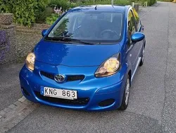 Blå Begagnad 2009 Toyota Aygo Halvkombi | 49 000 kr (Bra pris)
