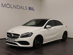 Vit Begagnad 2017 Mercedes A180 AMG Halvkombi | 184 900 kr (Lite dyr)