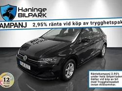 Svart Begagnad 2016 VW Polo Halvkombi | 139 900 kr (Bra pris)