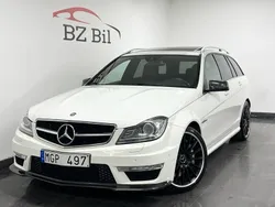 Vit Begagnad 2012 Mercedes C63 AMG Avantgarde Kombi | 449 900 kr (Lite dyr)