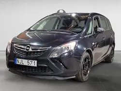 Svart Begagnad 2013 Opel Zafira Tourer Enjoy Minibuss | 84 900 kr (Bra pris)