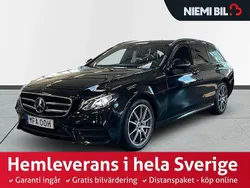 Svart Begagnad 2019 Mercedes E300 AMG line Kombi | 284 900 kr (Marknadspris)