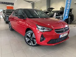 Röd Begagnad 2022 Opel Corsa-e Ultimate Halvkombi | 194 900 kr (Marknadspris)