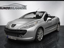 Ljusgrå Begagnad 2008 Peugeot 207 CC Cab | 39 900 kr (Marknadspris)