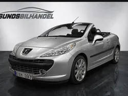 Ljusgrå Begagnad 2008 Peugeot 207 CC Cab | 39 900 kr (Bra pris)