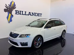 Vit Begagnad 2014 Skoda Octavia RS Kombi | 119 900 kr (Bra pris)