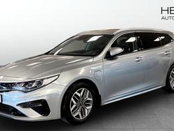 Grå (silver) Begagnad 2019 Kia Optima Hybrid Advance Sedan | 209 000 kr (Marknadspris)