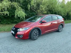 Röd Begagnad 2016 Honda Civic Sport Kombi | 145 000 kr