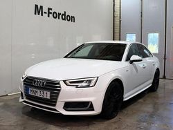 Vit Begagnad 2017 Audi A4 S-Line Sedan | 189 900 kr (Lite dyr)